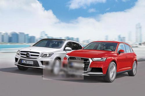 [海外車訊]換代奔馳GLK和奧迪Q5效果圖曝光