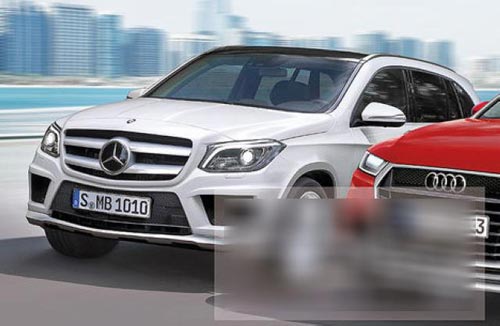 [海外車訊]換代奔馳GLK和奧迪Q5效果圖曝光