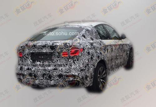 新款寶馬X6諜照