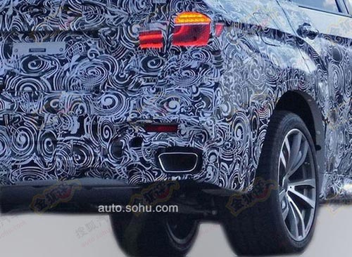 新款寶馬X6諜照