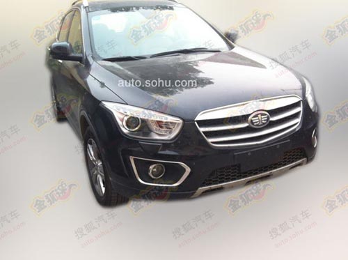 奔騰改款X80諜照