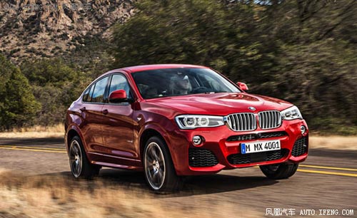 全新寶馬X4車型配置泄露 選裝配置豐富
