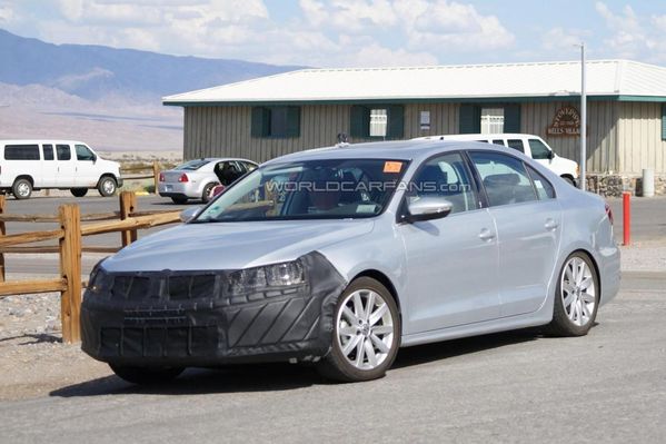 新款Jetta車型諜照 新款Jetta車型諜照