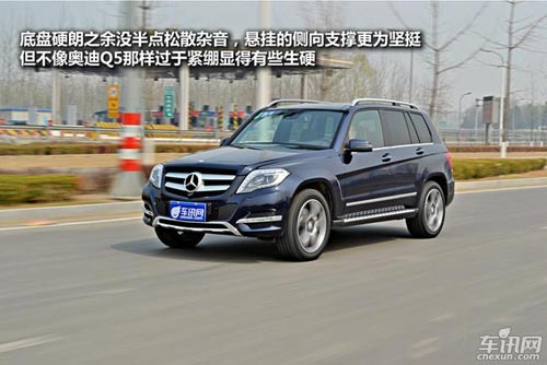 車訊網(wǎng)測(cè)試奔馳GLK300 外形優(yōu)雅的硬派小生