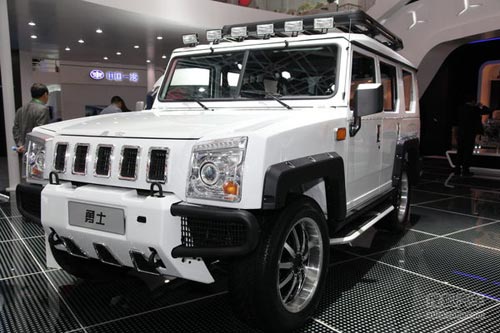 北汽勇士北京車展實拍