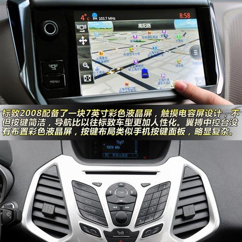 標(biāo)致2008對(duì)比福特翼搏 10萬(wàn)元小型SUV大比拼