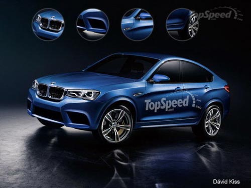 寶馬X4 M假想圖曝光 或于2017年發(fā)布