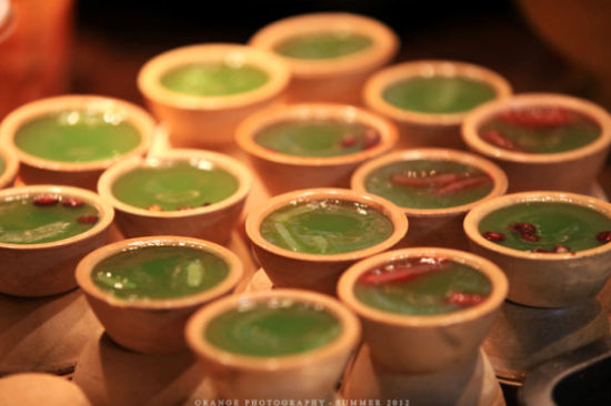 這一小杯，好精細(xì)