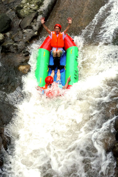 九龍峽漂流 九龍峽漂流