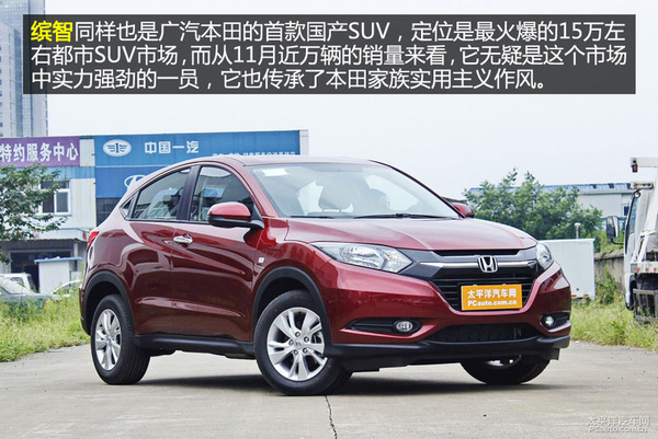 雪鐵龍C3-XR對比本田繽智